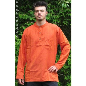 Fischerhemd orange