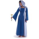 Mittelalter Kleid mit Gugel