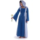Mittelalter Kleid mit Gugel