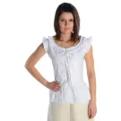 mittelalter bluse mit schnürung ärmellos