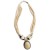 Halskette Beda beige