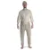Mittelalter Strick Urian aus Baumwolle in Beige Frontansicht 2