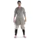 Mittelalter Strick Urian aus Baumwolle in Beige Frontansicht 5