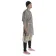 Mittelalter Strick Urian aus Baumwolle in Beige Seitenansicht