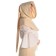Mittelalter Gugel Ampflise in Beige Seitenansicht