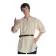 Mittelalter Schnürhemd Parzival in Beige Frontansicht