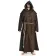 Mittelalter Kutte Halzebier (Set) in Braun Frontansicht
