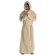 Mittelalter Mönchskutte Halzebier (Set) in Beige Frontansicht 2