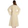 Mittelalter Kleid Sigune in Beige Rückansicht