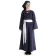 Mittelalter Kleid Sigune in Blau Frontansicht 2
