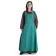 Mittelalter Kleid Sigune in Braun Frontansicht 3