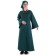 Mittelalter Kleid Sigune in Grün Frontansicht