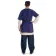 Römer Tunika Gunther in Blau Rückansicht