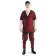 Römer Tunika Gunther in Rot Frontansicht 3
