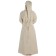 Mittelalter Kleid Liebgart in Beige Rückansicht