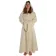 Mittelalter Kleid Liebgart in Beige Frontansicht