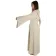 Mittelalter Kleid Liebgart in Beige Seitenansicht