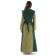 Mittelalter Kleid Liebgart in MISSING: lightgreen-green Rückansicht 2