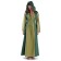 Mittelalter Kleid Liebgart in MISSING: lightgreen-green Frontansicht 2