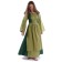 Mittelalter Kleid Liebgart in MISSING: lightgreen-green Frontansicht 3