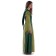 Mittelalter Kleid Liebgart in MISSING: lightgreen-green Seitenansicht 3