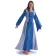 Mittelalter Kleid Liebgart in MISSING: royalblue-lightblue Frontansicht 2