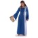Mittelalter Kleid Liebgart in MISSING: royalblue-lightblue Frontansicht 5