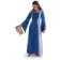 Mittelalter Kleid Liebgart in MISSING: royalblue-lightblue Frontansicht 5