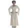 Mittelalter Kleid Amurfina in Beige Frontansicht 2