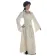 Mittelalter Kleid Amurfina in Beige Seitenansicht