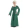 Mittelalter Kleid Amurfina in Grün Frontansicht 2