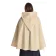 Mittelalter Umhang Virginal in Beige Rückansicht 2