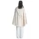 Mittelalter Umhang Virginal in Beige Rückansicht 4