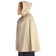 Mittelalter Umhang Virginal in Beige Seitenansicht