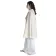 Mittelalter Umhang Virginal in Beige Seitenansicht 3