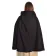 Mittelalter Umhang Virginal in Schwarz Rückansicht