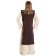 Mittelalter Kinderkleid Alyze (Set) in Beige-Braun Rückansicht