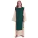 Mittelalter Kinderkleid Alyze (Set) in Beige-Grün Frontansicht