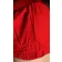 Mittelalter Bluse Gerlint in Rot Detailansicht
