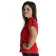 Mittelalter Bluse Gerlint in Rot Seitenansicht