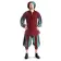 Landsknecht Hose Morold in Rot-Grün Frontansicht