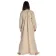 Wikinger Kleid Verandi in Hanffarben Rückansicht