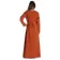 Mittelalter Cotte Meliur in Orange Rückansicht