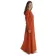 Mittelalter Cotte Meliur in Orange Seitenansicht