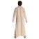 Mittelalter Cotte Pantonopier in Beige Rückansicht