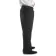 Mittelalter Hose Ansgir in Schwarz Seitenansicht