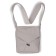 Mittelalter Tasche Larie in Beige Frontansicht