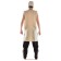 Mittelalter Tunika Jorel in Beige Rückansicht