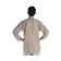 Freizeit Hemd Cradawg in Beige gestreift Rückansicht